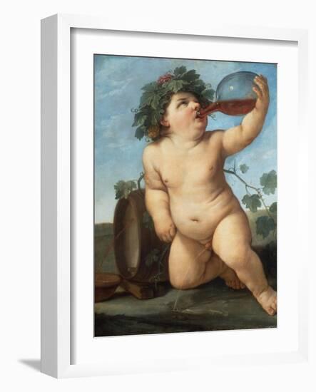 Bacchus As a Boy-Guido Reni-Framed Giclee Print