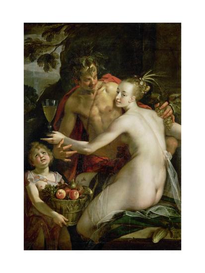 Bacchus Ceres And Amor Giclee Print Hans Von chen Art Com