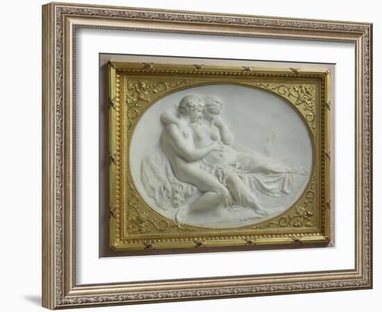 Bacchus Comforting Ariadne, 1793-Johann Gottfried Schadow-Framed Giclee Print