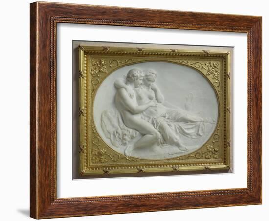 Bacchus Comforting Ariadne, 1793-Johann Gottfried Schadow-Framed Giclee Print