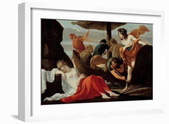 Bacchus Discovering Ariadne on Naxos-Louis Le Nain-Framed Giclee Print