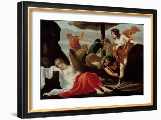 Bacchus Discovering Ariadne on Naxos-Louis Le Nain-Framed Giclee Print