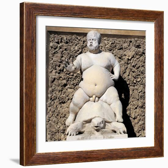 Bacchus Fountain-Cioli-Framed Photographic Print