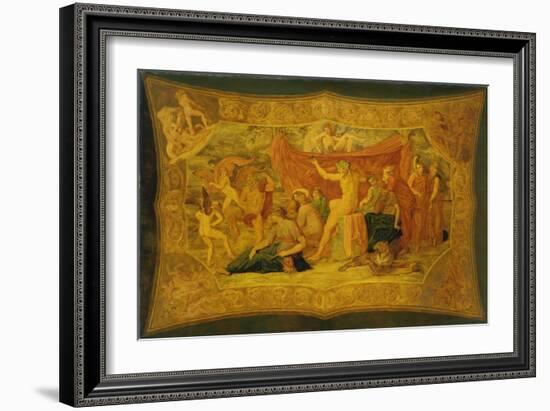 Bacchus Unter Den Musen, 1868-Buonaventura Genelli-Framed Giclee Print