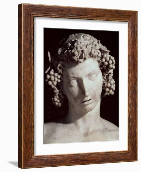 Bacchus-Michelangelo Buonarroti-Framed Photographic Print