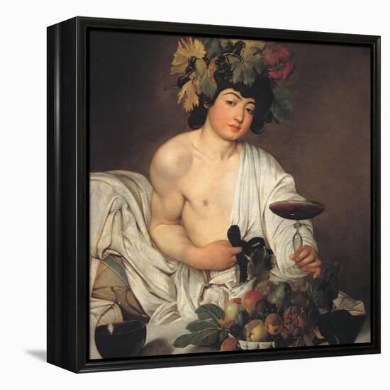 Bacchus-Caravaggio-Framed Premier Image Canvas