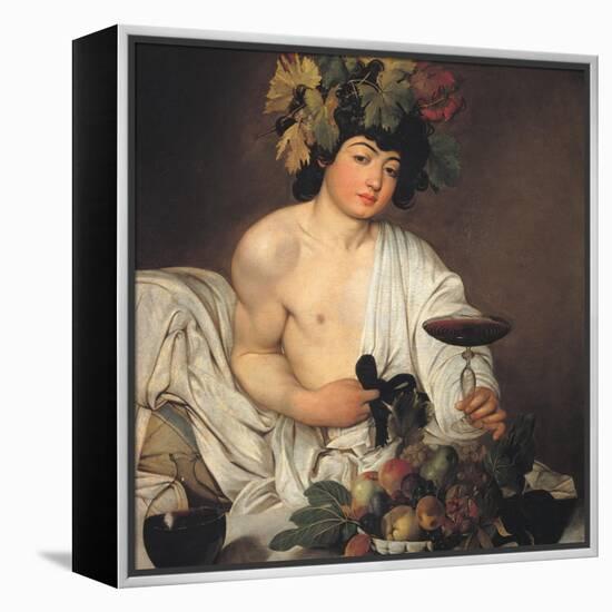 Bacchus-Caravaggio-Framed Premier Image Canvas