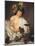 Bacchus-Caravaggio-Mounted Art Print