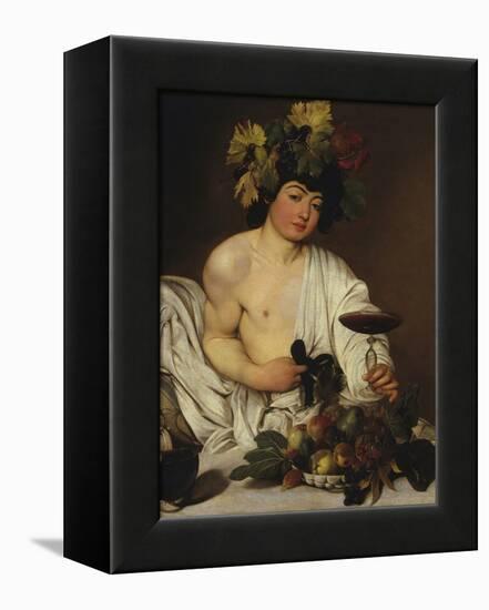 Bacchus-Caravaggio-Framed Premier Image Canvas