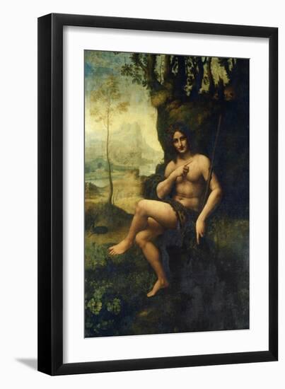 Bacchus-Leonardo da Vinci-Framed Giclee Print