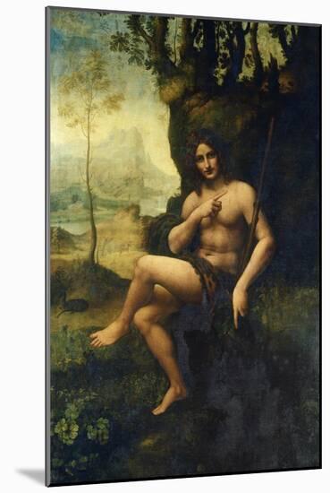 Bacchus-Leonardo da Vinci-Mounted Giclee Print