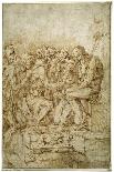 First Family before a Shelter, 1547-48-Baccio Bandinelli-Framed Giclee Print