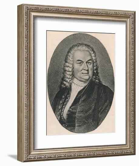 'Bach.', 1895-Unknown-Framed Photographic Print