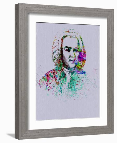 Bach Watercolor-Anna Malkin-Framed Art Print