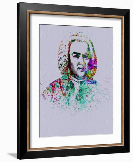 Bach Watercolor-Anna Malkin-Framed Art Print