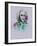 Bach Watercolor-Anna Malkin-Framed Art Print