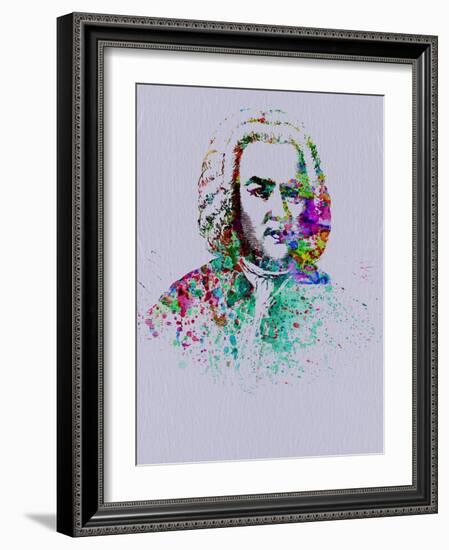 Bach Watercolor-Anna Malkin-Framed Art Print