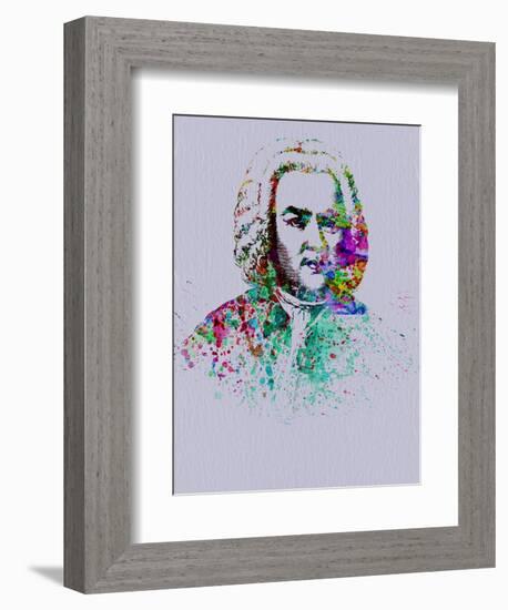 Bach Watercolor-Anna Malkin-Framed Art Print