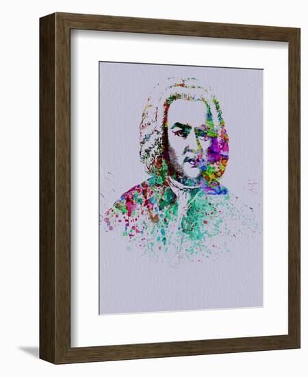 Bach Watercolor-Anna Malkin-Framed Art Print