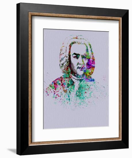 Bach Watercolor-Anna Malkin-Framed Art Print