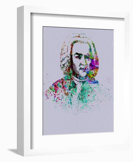 Bach Watercolor-Anna Malkin-Framed Art Print