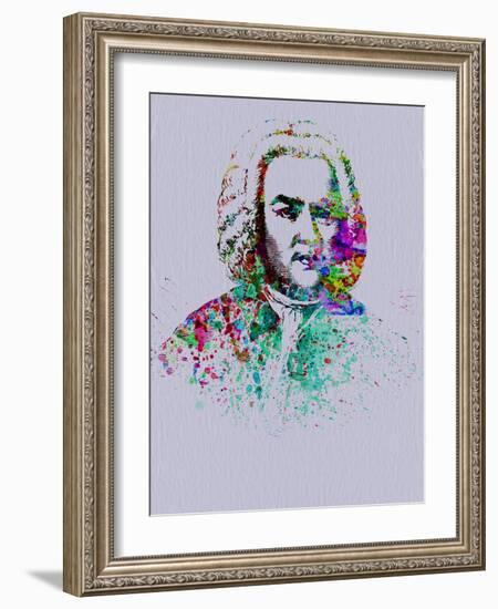 Bach Watercolor-Anna Malkin-Framed Art Print