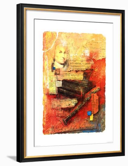 Bach-P^ Klinge-Framed Art Print