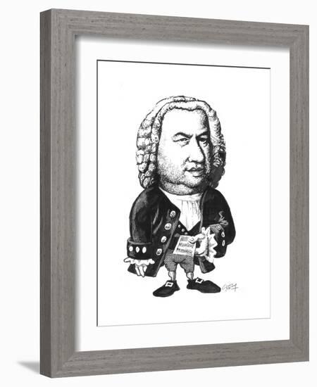 Bach-Gary Brown-Framed Giclee Print