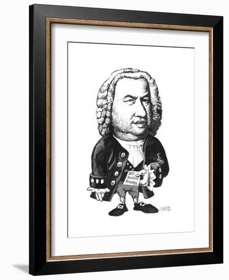 Bach-Gary Brown-Framed Giclee Print