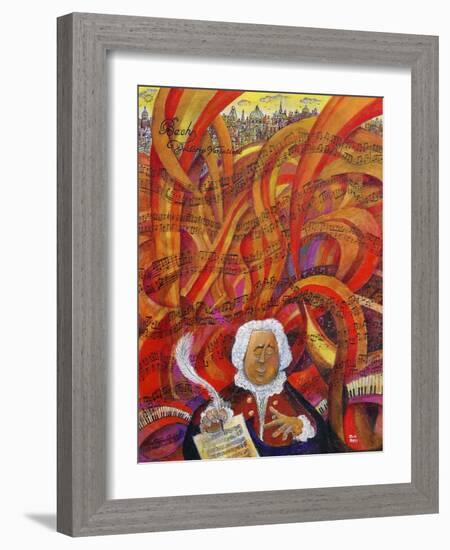 Bach-Bill Bell-Framed Giclee Print