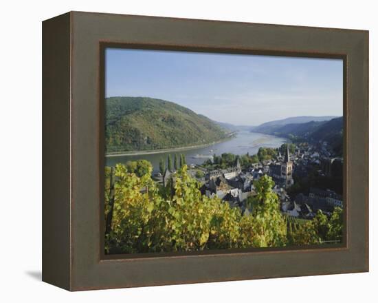 Bacharach, Rhine Valley, Germany, Europe-Hans Peter Merten-Framed Premier Image Canvas