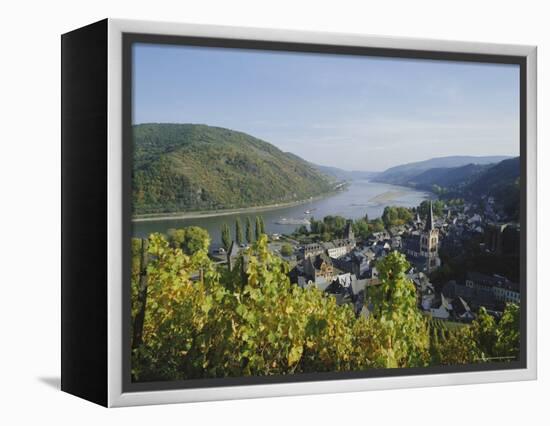 Bacharach, Rhine Valley, Germany, Europe-Hans Peter Merten-Framed Premier Image Canvas