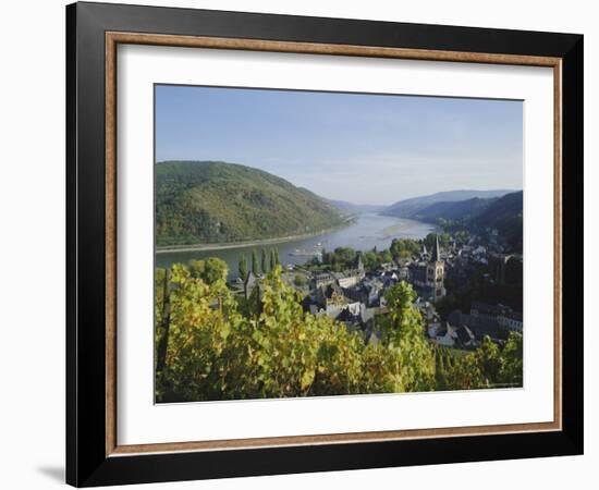 Bacharach, Rhine Valley, Germany, Europe-Hans Peter Merten-Framed Photographic Print