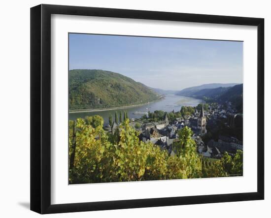 Bacharach, Rhine Valley, Germany, Europe-Hans Peter Merten-Framed Photographic Print