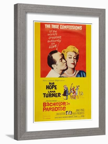 Bachelor in Paradise, from Left: Bob Hope, Lana Turner, 1961-null-Framed Art Print