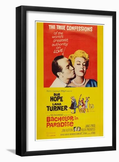 Bachelor in Paradise, from Left: Bob Hope, Lana Turner, 1961-null-Framed Art Print