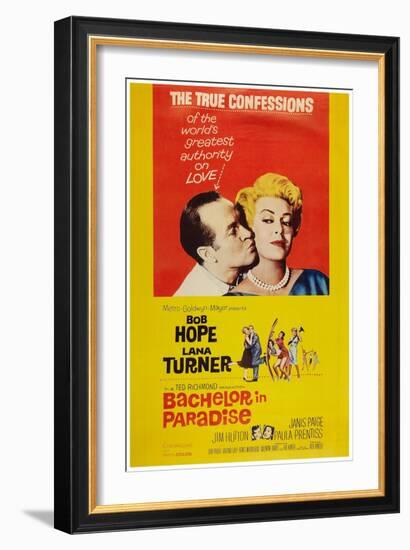 Bachelor in Paradise, from Left: Bob Hope, Lana Turner, 1961-null-Framed Art Print