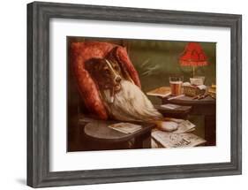 Bachelor's Dog-Cassius Marcellus Coolidge-Framed Art Print