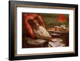 Bachelor's Dog-Cassius Marcellus Coolidge-Framed Art Print