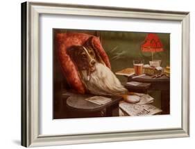 Bachelor's Dog-Cassius Marcellus Coolidge-Framed Art Print