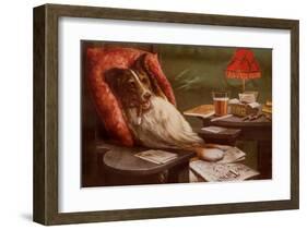 Bachelor's Dog-Cassius Marcellus Coolidge-Framed Art Print