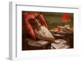 Bachelor's Dog-Cassius Marcellus Coolidge-Framed Art Print