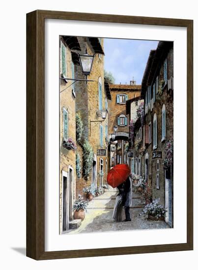 Baci Nel Vicolo-Guido Borelli-Framed Giclee Print