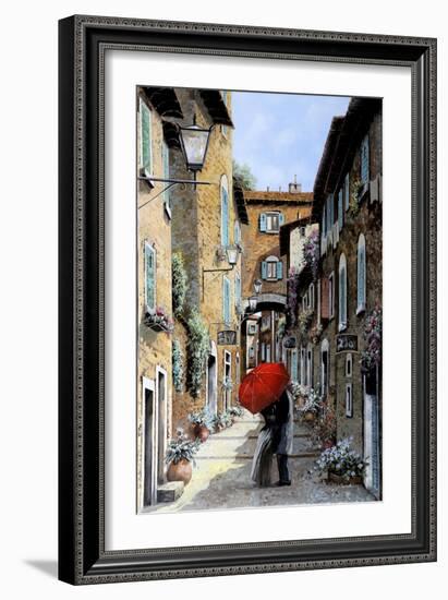 Baci Nel Vicolo-Guido Borelli-Framed Giclee Print