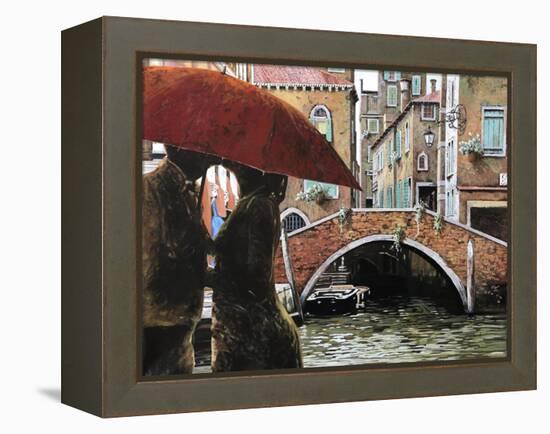 Baci Tra Le Calli-Guido Borelli-Framed Premier Image Canvas