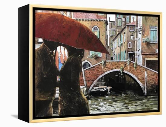 Baci Tra Le Calli-Guido Borelli-Framed Premier Image Canvas