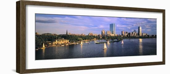 Back Bay, Boston, Massachusetts, USA-Walter Bibikow-Framed Photographic Print