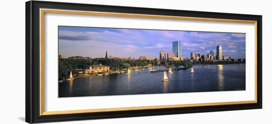 Back Bay, Boston, Massachusetts, USA-Walter Bibikow-Framed Photographic Print