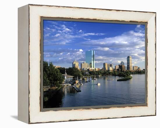 Back Bay, Boston, Massachusetts, USA-Walter Bibikow-Framed Premier Image Canvas