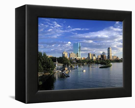 Back Bay, Boston, Massachusetts, USA-Walter Bibikow-Framed Premier Image Canvas